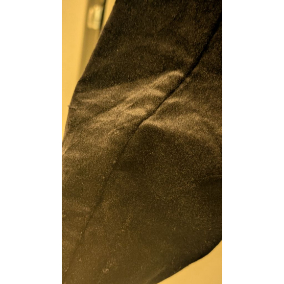 Women's Anthropologie Black Velvet Flare Pants Size 4 - Picture 4 of 15